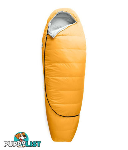 The North Face Eco Trail Down 35 Sleeping Bag - TNF Yellow/Tin Grey - LH Zip - NF0A3S7PPT7R-LH