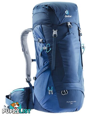 deuter Futura Pro 36L Hiking Backpack - Midn-Steel - 3401118-3395-0