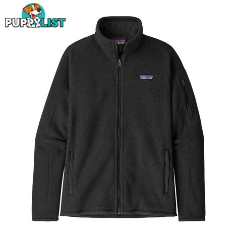 Patagonia Better Sweater Womens Fleece Jacket - Black - S - 25543-BLK-S