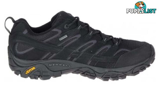 Merrell Moab 2 Goretex Mens Waterproof Hiking Shoes - Blackout - 11US - J599613-000-11