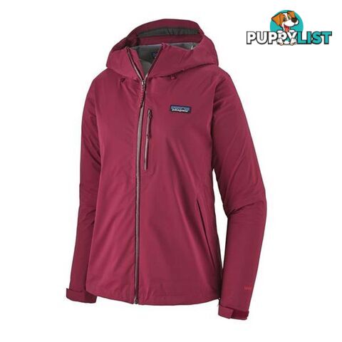 Patagonia Rainshadow Womens Waterproof Jacket - Roamer Red - XS - 85120-RMRE-XS