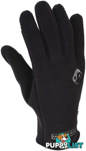 Outdoor Designs Fuji Touch Fleece Mid Layer Gloves- Black - Md - 259016