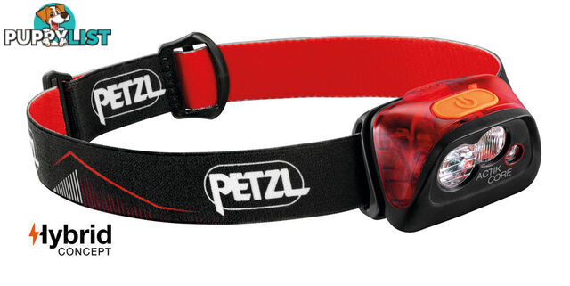 PETZL Actik Core Active Headlamp - Red - L370-E099GA01