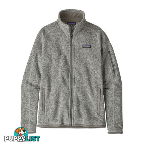 Patagonia Better Sweater Womens Fleece Jacket - Birch White - L - 25543-BCW-L