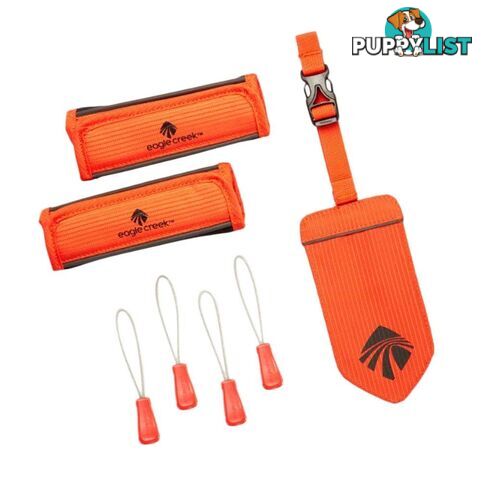 Eagle Creek Reflective Luggage ID Set - Flame Orange - EC0A2V7A-FlameOrange