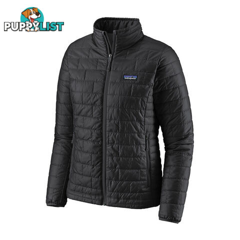 Patagonia Nano Puff Womens Insulated Jacket - Black - M - 84217-BLK-M