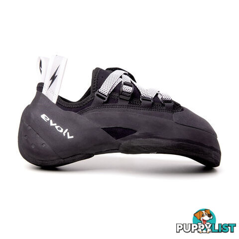 Evolv Phantom Unisex Climbing Shoes - Black - 11.5 - EVL0364115