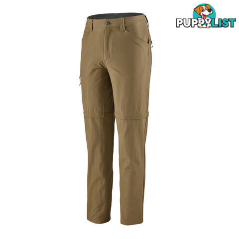 Patagonia Quandary Convertible Mens Hiking Pant - Ash Tan - 33 - 55255-ASHT-33