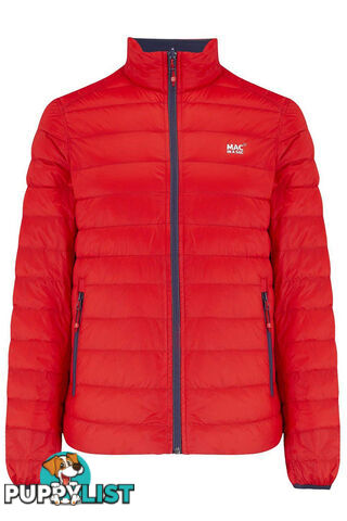 Mac In A Sac Polar Mens Reversible Insulated Down Jacket - Red/Navy - XL - POL1189RED-NVXL