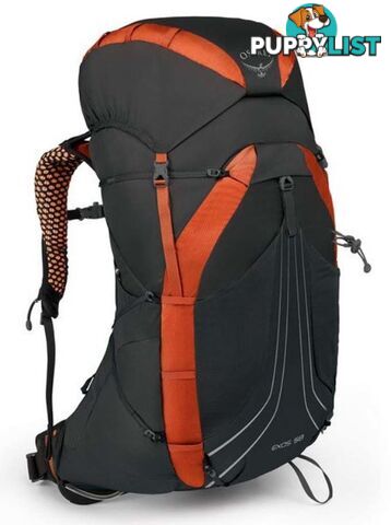 Osprey Exos 58L Lightweight Backpack - Blaze Black-L - OSP0726-BlazeBlac-L