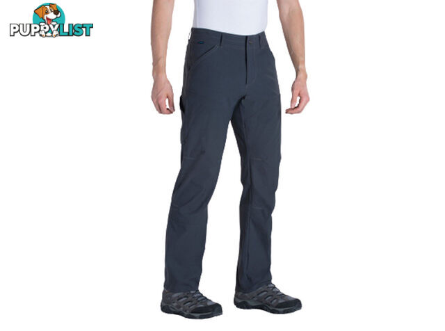 Kuhl Renegade Mens Softshell Hiking Pants - 32L - Koal - 34 - KUH00078-Koal-34