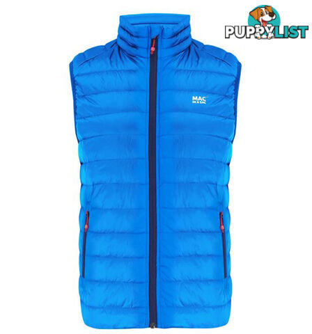 Mac In A Sac Alpine Mens Down Vest - Royal - S - MAC-VEST-ROYAL-S