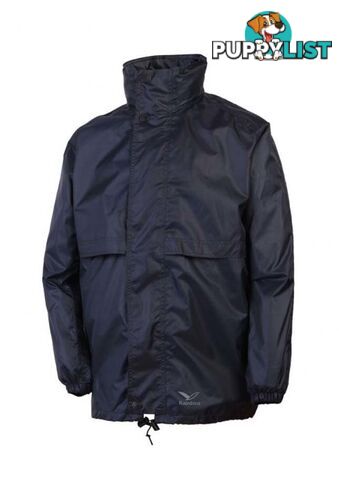 Rainbird Childrens Stowaway Waterproof Packable Rain Jacket - Navy - L - K8004-7-NY-L