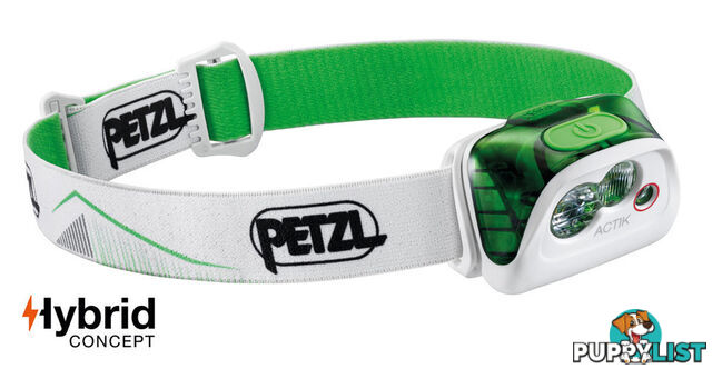 Petzl Actik 350 Lumen Multi-Beam Headlamp - Green - L370-E099FA02