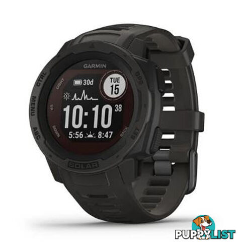 Garmin Instinct Outdoor Solar Watch - Graphite - 010-02293-10