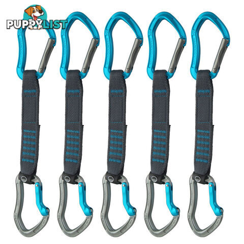 Wild Country Proton Sport Draw 5 Pack - Gunmetal/Teal - WCPROTONQD-p