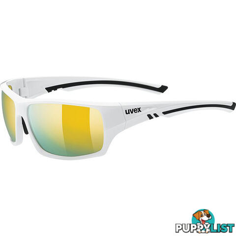 Uvex Sportstyle 222 Pola Sports Sunglasses - White - S5309808860