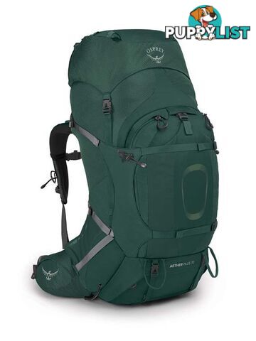 Osprey Aether Plus 70L Mens Hiking Backpack - Axo Green - S/M - OSP0890-AxoGreen-S-M