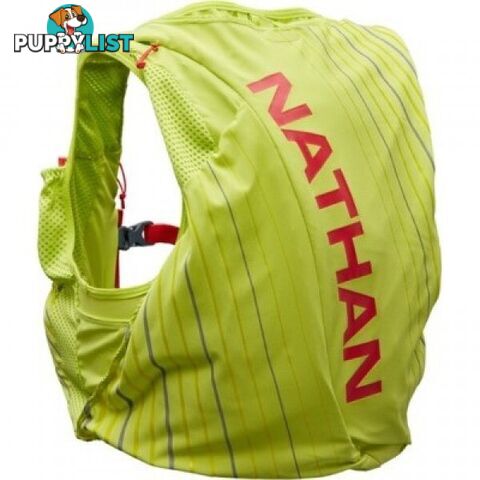 Nathan Pinnacle 12L Womens Hydration Vest - FinishLime/Hibiscus - M - NS40180-50043-33