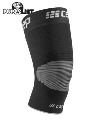 CEP Ortho Unisex Compression Knee Sleeve - Black/Grey - V - WO11V65