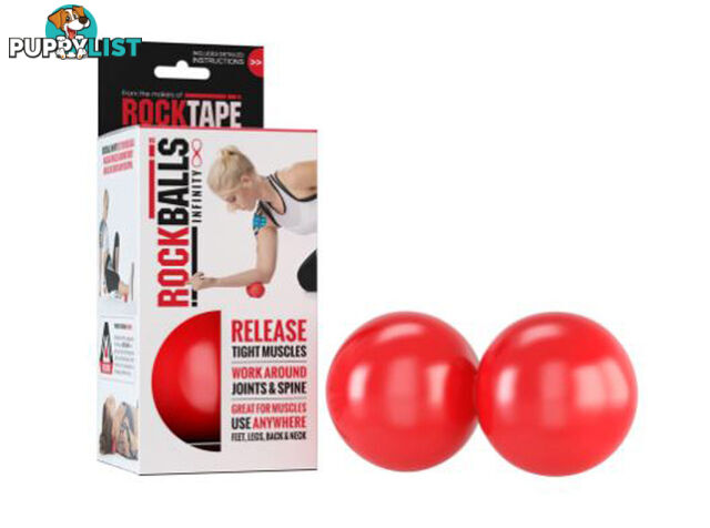 Rocktape Infinity Balls - Red - Infinityball