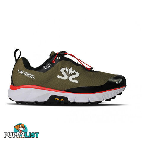 Salming Trail Hydro Womens Trail Running Shoes - Beige/Black - 1289086-2001