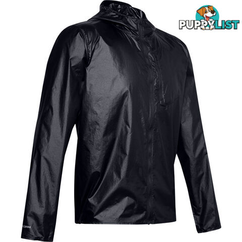 Under Armour OD Impasse Wind Mens Running Jacket - Black - XL - 1350943-001-XL