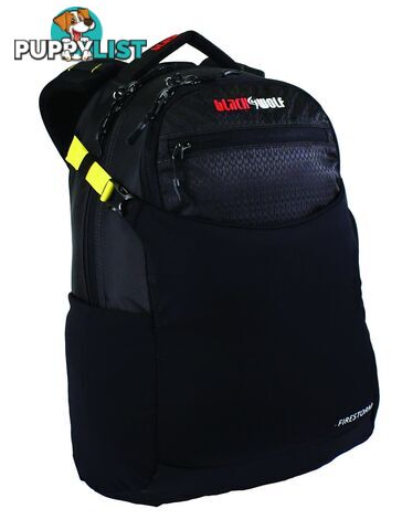 Black Wolf Firestorm Daypack - Jet Black - W0198-JetBlack