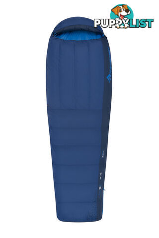 Sea to Summit Trek 2 TkII Down Sleeping Bag - Regular Wide - Blue - ATK2-RW