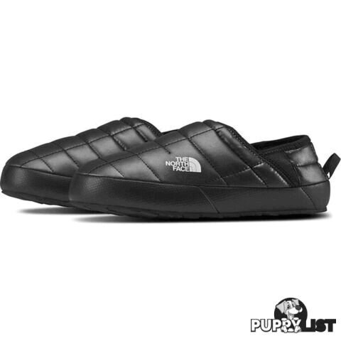 The North Face ThermoBall Traction Mule V Womens Insulated Slippers - TNF Black/TNF Black - NF0A3V1HKX7