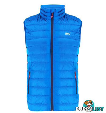 Mac In A Sac Alpine Mens Down Vest - Royal - XL - MAC-VEST-ROYAL-XL