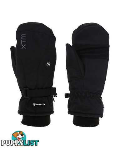 XTM Whistler Adult Unisex Waterproof Snow Mitt Gloves - Black - Xl - DU013-BLK-XL