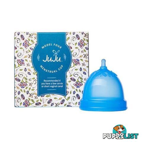 JuJu Menstrual Cup - Blue - Model 4 - M4-B