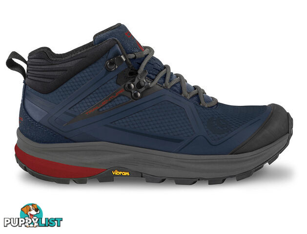 Topo Athletic Trailventure Mens Hiking Boots - Navy/Red - US10 - M036-NAVRED-US10