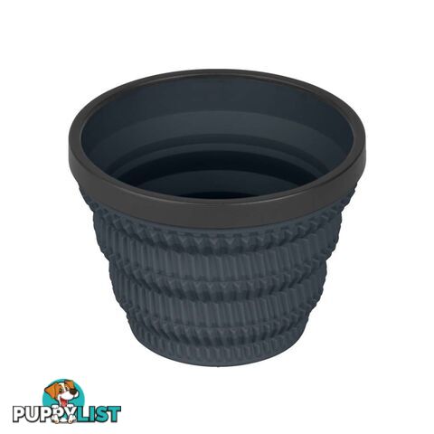 Sea To Summit Cool Grip X-Tumbler Collapsible Cup - Charcoal - AXCGTUMCH