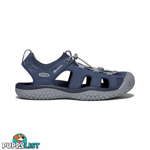 Keen Solr Mens Hiking Sandals - Navy Steel Grey - US 8H - 1022431-8H