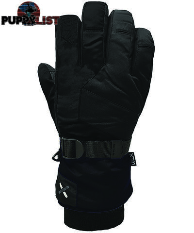 XTM Les Triomphe Ladies Snow Glove - Black - M - BL009-BLK-M