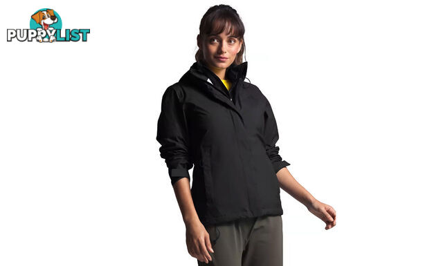 The North Face Venture 2 Womens Waterproof Jacket - TNF Black/TNF Black - S - NF0A2VCRKX7-R0S