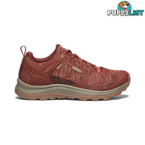 Keen Terradora II WP Womens Waterproof Hiking Shoes - Cherry Mahogany Coral - US 6H - 1022348-6H