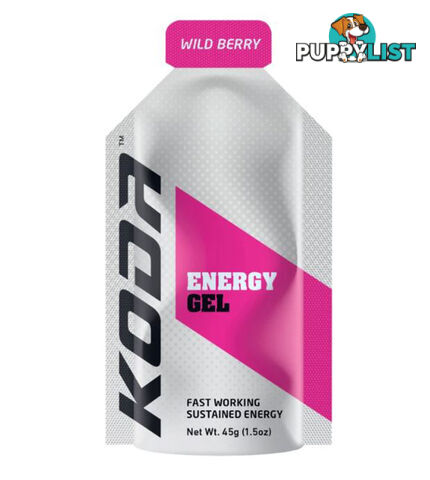 Koda Energy Gels Wild Berry - GELS-WILDBERRY