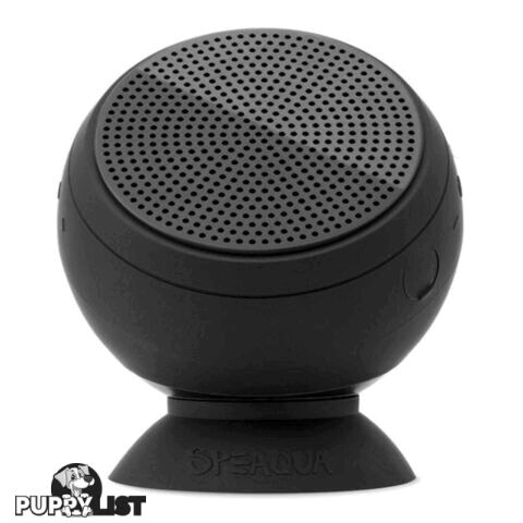 Speaqua Barnacle Vibe Waterproof Bluetooth Speaker - Manta Ray Black - BV1001