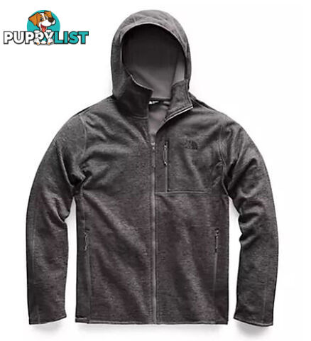 The North Face Canyonlands Mens Fleece Hoodie - TNF Dark Grey Heather - XXL - NF0A3SO5DYZ-X2L