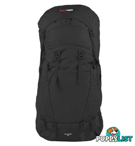 Black Wolf Maikoh 70 Trekking Backpack - Jet Black - W0025