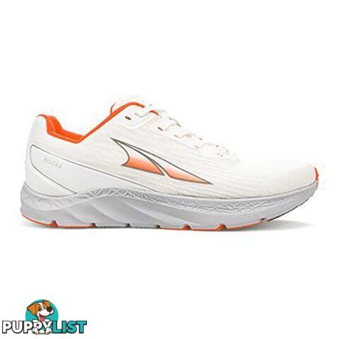 Altra Rivera Womens Road Running Shoes - White/Coral - 9.5US - AL0A4VQV161-095