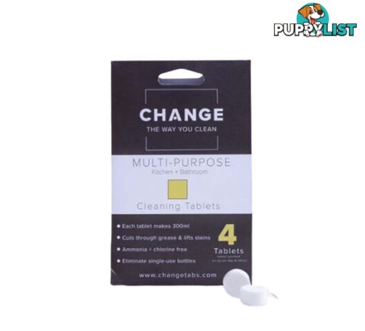 Change Multipurpose Cleaning Tablets - 4 Pack - MP4P001