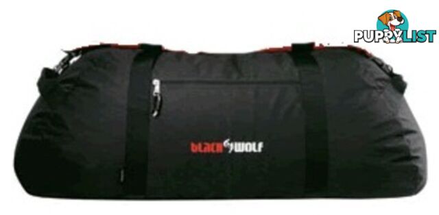 Black Wolf Dufflepak 150 Gear Duffle Bag - Black - 1900-black