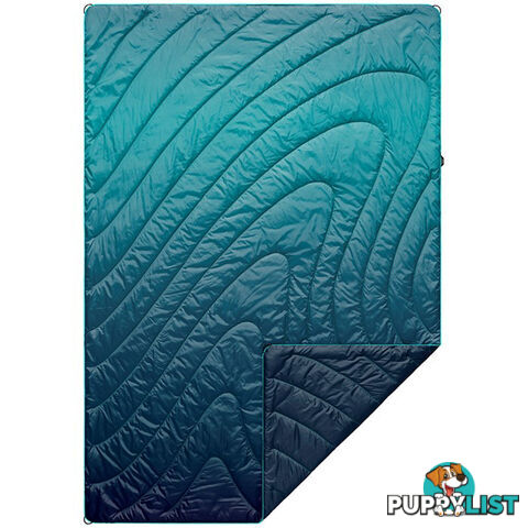 Rumpl Original Puffy Outdoor Blanket - 1P - Ocean Fade - RUM00017-OceanFade