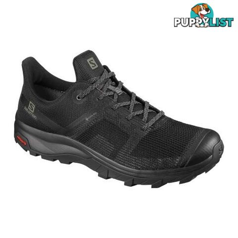 Salomon Outline Prism GTX Mens Hiking Shoes - Black/Black/Castor Grayor Gray - 11.5US - 411203-110