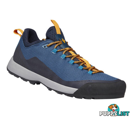 Black Diamond Mission LT Mens Approach Shoes - Eclipse/Blue Amber - 9.5 - BD58000191290951