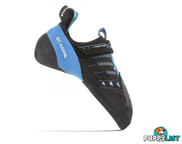 Scarpa Instinct VSR Mens Climbing Shoes - Black-Azur - SCA20047